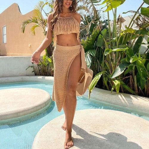 Swimsuit Crochet Knitted Tunic Beach Tassels Beachwear Top Summer Boho Crop Indeal For Swimming.Pay with Affirm to get 4 interest-free payments for eligible products. Visit iBuyXi.com and shop from a unique selection of products.