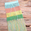 Women's Beach Cover-Up Fashion Tunic Bandage Bathing Suits Crocheted Rainbow Print With Hollow Out Fringe Bikini Skirt Dress,Pay with Affirm to get 4 interest-free payments for eligible products. Visit iBuyXi.com and shop from a unique selection of products.