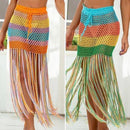 Women's Beach Cover-Up Fashion Tunic Bandage Bathing Suits Crocheted Rainbow Print With Hollow Out Fringe Bikini Skirt Dress,Pay with Affirm to get 4 interest-free payments for eligible products. Visit iBuyXi.com and shop from a unique selection of products.