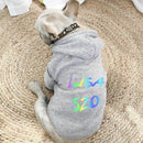 Custom Dog Cat Clothes, Pet Hoodie Jersey, Personalized Name Number Hoodies Clothes for Small Large Dogs, Sweat Shirt,  iBuyXi.com