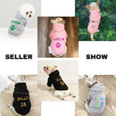 Custom Dog Cat Clothes, Pet Hoodie Jersey, Personalized Name Number Hoodies Clothes for Small Large Dogs, Sweat Shirt,  iBuyXi.com