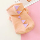 Cute Dinosaur Shape Dog, Cat Hoodies Winter Warm, Pet Costume for Small Dogs, Yorkshire Shih Tzu Sweatshirt Puppy Clothing Clothes, iBuyXi.com