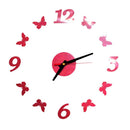 DIY 3D Mirror Wall Clock - iBuyXi.com