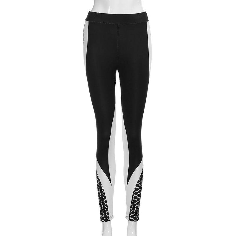 3D Design Black and White Yoga Pant – iBuyXi