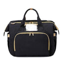 3 In 1 Diaper Bag With Changing Bed, Baby Diaper Changing Bag, Visit iBuyXi.com for Online Shopping and Shop the Unique Selection, Mommy Baby Bag, Travel Diaper Backpack, Foldable Bed Baby Diaper Bag, Stroller Foldable Diaper Bag, Mini Crib Diaper Bag, Multifunction Baby Foldable Crib.