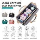 3 In 1 Diaper Bag With Changing Bed, Baby Diaper Changing Bag, Visit iBuyXi.com for Online Shopping and Shop the Unique Selection, Mommy Baby Bag, Travel Diaper Backpack, Foldable Bed Baby Diaper Bag, Stroller Foldable Diaper Bag, Mini Crib Diaper Bag, Multifunction Baby Foldable Crib.