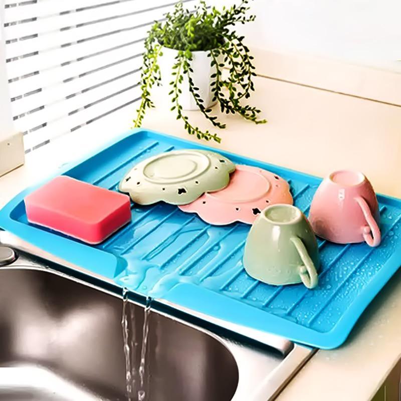 Dish Drainer Tray For Large Sink, iBuyxi.com, kitchenware dining products, dishwasher drainer