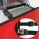 Dog Car Seat Cover Waterproof, Durable Pet Seat Mat, Oxford Fabric Wear Resisting, Cat Puppy Blanket, Black Coffee Red, Durable Neoprene Protection, Pet Protection, for Crossfit, Yoga, Running, Beach, Exercise, Athletes, iBuyXi.com