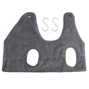 Dog Cat Hammock Soft Flannel Pet, Grooming Restraint Bag, Hammock for Small and Medium Dogs, with 2 Hooks, Blue S, iBuyXi.com