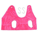 Dog Cat Hammock Soft Flannel Pet, Grooming Restraint Bag, Hammock for Small and Medium Dogs, with 2 Hooks, Blue S, iBuyXi.com