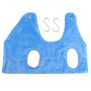 Dog Cat Hammock Soft Flannel Pet, Grooming Restraint Bag, Hammock for Small and Medium Dogs, with 2 Hooks, Blue S, iBuyXi.com
