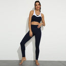 High Elastic Seamless Yoga Set, iBuyXi.com, Fitness Ladies Outfit, Fitness set, Yoga Set, Online Shopping Website, Online General Store, Sporting Goods Vendor, Black and White Yoga Set, FREE Shipping, Seamless Yoga Set