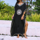 Embroidery Women Bikini Cover Ups, iBuyXi.com, Bikini Cover Up, Women Clothes, Summer collection, beach dress, swimsuit cover up, cocktail dress, beach party dress, casual beach dress, bohemian dress