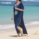 Embroidery Women Bikini Cover Ups, iBuyXi.com, Bikini Cover Up, Women Clothes, Summer collection, beach dress, swimsuit cover up, cocktail dress, beach party dress, casual beach dress, bohemian dress