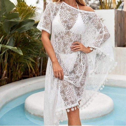 Lace Embroidery Beach Cover Up With Long Beach Dress Tunics Swimsuit And Ideal For Beachwear. Pay with Affirm to get 4 interest-free payments for eligible products. Visit iBuyXi.com and shop from a unique selection of products.