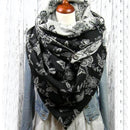 Solid Dot Printing Button Soft Wrap Scarf, iBuyXi.com, Online shopping store, women clothing, winter scarf, stylish shawl, free shipping, wrap scarf, casual design scarf