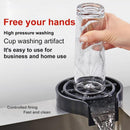 Bar Glass Rinser Coffee Pitcher Wash Cup Tool Kitchen Sink Accessories,iBuyXi.com