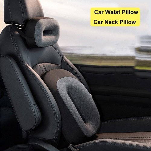 Floating Car Waist Pillow Auto Headrest Pillow