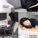 Floating Car Waist Pillow Auto Headrest Pillow, Neck Memory Lumbar Support 3D Memory Foam Seat Covers Car StylingOrganizer,mat,iBuyXi.com