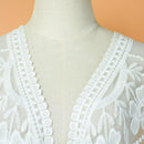Floral Lace Patchwork Kimono Beach Cover Up - iBuyXi.com