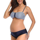 Flower Printed Maternity Swimsuit Bikini Tankinis Which Looks Stunning In Pregnancy Period. - ibuyxi.com