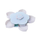 Flower Shape Rotating Candy Storage Box, household online shopping, iBuyXi.com, table decoration, living room decoration, living room table accessories, nuts table holder