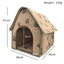 Pet Supplies, Pet House, Dog Bed Tent Puppy Cat Kitten, Puppy House-Washable, Outdoor Pet Cage, iBuyXi.com