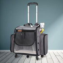 Foldable Transparent Breathable Traveling Cat Carrier With Water Supply, ibuyxi.com