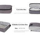 Foldable Transparent Breathable Traveling Cat Carrier With Water Supply, ibuyxi.com