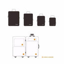 Gonex Travel Suitcase, Visit iBuyXi.com for Online Shopping and Shop the Unique Selection, Luggage Organizer, Hanging Ziplock Storage Bag, Clothing Compression Cubes, Portable Carry on Luggage, Carry on, Organizer. 