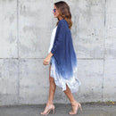 Gradient Printed Chiffon Bikini Cover Up, iBuyXi.com, Bikini Cover Up, Women Clothes, Summer collection, beach cover up, chiffon dress, bikini cover up, women clothing