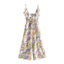 Boho V-Neck Floral Print Sleeveless Backless Ruffle Jumpsuits,Loose Maxi, Spring Dress Beading Pleated Wide Leg V-Neck High Waist Lace Up Jumpsuit,Boho Floral Print Deep V-Neck Butterfly Mini Dress,Elegant Party Dress Belted Loose Oversized Plus Size Women Clothing ,iBuyXi.com