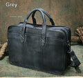 Vintage Genuine Leather large tote duffle bag, ibuyxi.com