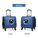 Pet Traveling Carrier Trolley Case With Space Capsule, iBuyXi.com