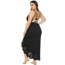 Plus Size Long Dress, Tunic Beachwear, Swimwear Beach Cover Ups, Swimming Suit Bikini Cover Up - iBuyXi.com