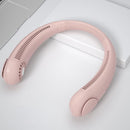 Mini Bladeless Fan, Neck  USB Rechargeable speed adjustable, Portable Fans, 360° COOLING DESIGN, USB Neck Fan, Hanging Personal Fan Bladeless Neck Cooler, 4000 mAh Battery, Operated Wearable Rechargeable USB Fan,Quiet Wearable, iBuyXi.com