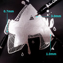 Silver Mirror Marker DIY Chrome Paint, iBuyXi.com