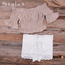 Handmade Crochet Bikini Set With High Wasit And Tank Top Hot Pants Ideal Choice For Summer Season. - ibuyxi.com