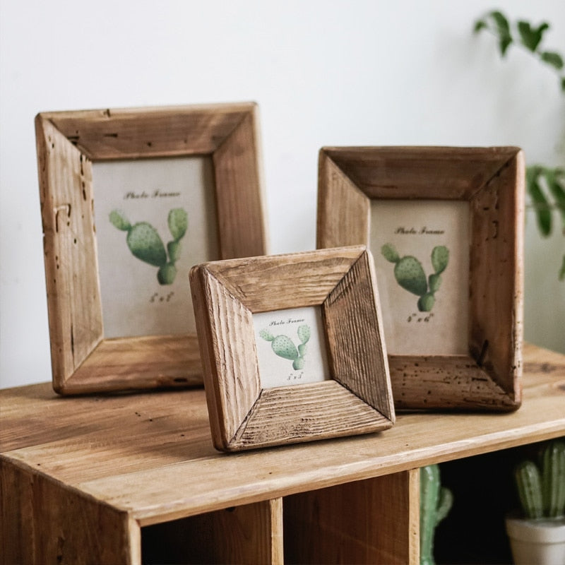 Wooden Photo Frame For Home Decoration