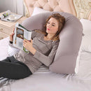 Pregnant Women Body U Shape Sleeping Support Pillow,100% Cotton Pillowcase Maternity Pillows Pregnancy Side Sleepers, iBuyXi.com 