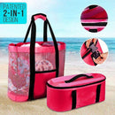 Camping Mesh Tote Bag, iBuyXi.com, Accessories, Camping, Patented 2 in 1 Design Tote Bag, Picnic Bag, Outdoor Bag, Beach Bag