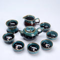 Blue & White Porcelain Multicolor Creative Tea Set
