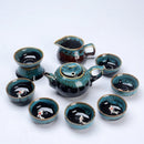Blue & White Porcelain Multicolor Creative Tea Set
