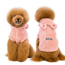 Winter Warm Dog Clothes, Fleece Pet Puppy Coat Jacket, Hooded Cute Dog Clothing Costumes For Small Dogs Cats, Chihuahua Pug Clothes, Warm Pet Dog Clothes for Small Medium Large Dog Breeds, iBuyXi.com