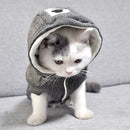 Winter Cotton Pet, Cat Clothes for Small Cats, Warm Cat Costume Katten Kedi Coat Jacket, Puppy Pet Clothing Outfit, Pets Dogs Cats Skeleton Pets Costume for Small Medium Large Dogs, iBuyXi.com