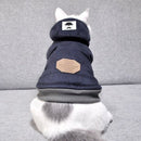 Winter Cotton Pet, Cat Clothes for Small Cats, Warm Cat Costume Katten Kedi Coat Jacket, Puppy Pet Clothing Outfit, Pets Dogs Cats Skeleton Pets Costume for Small Medium Large Dogs, iBuyXi.com
