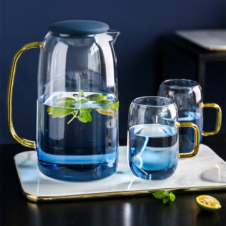 High Temperature Resistant Glass Cold Water Pot