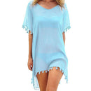 Chiffon Tassels Cover Up - iBuyXi.com