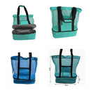 Camping Mesh Tote Bag, iBuyXi.com, Accessories, Camping, Patented 2 in 1 Design Tote Bag, Picnic Bag, Outdoor Bag, Beach Bag