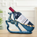 Modern Home Decor Sculpture Wine Rack